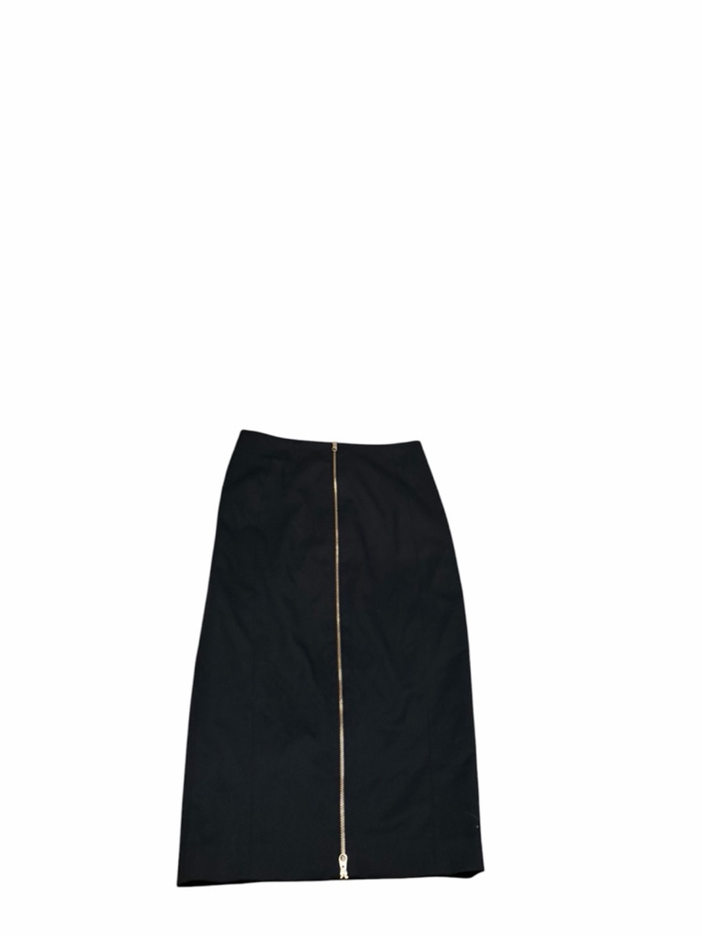 Ted Baker Black High-Waist Pencil Skirt with Center Zip